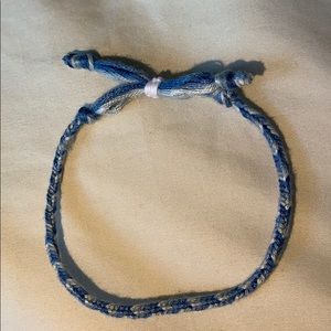 blue shades adjustable bracelet